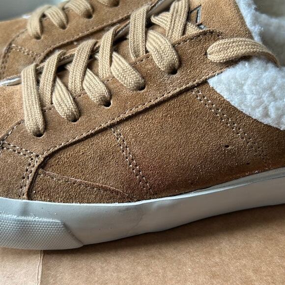 Marc Fisher Women’s Brown Faux Fur Mule Sneakers Size 7M Casual - Picture 4 of 11